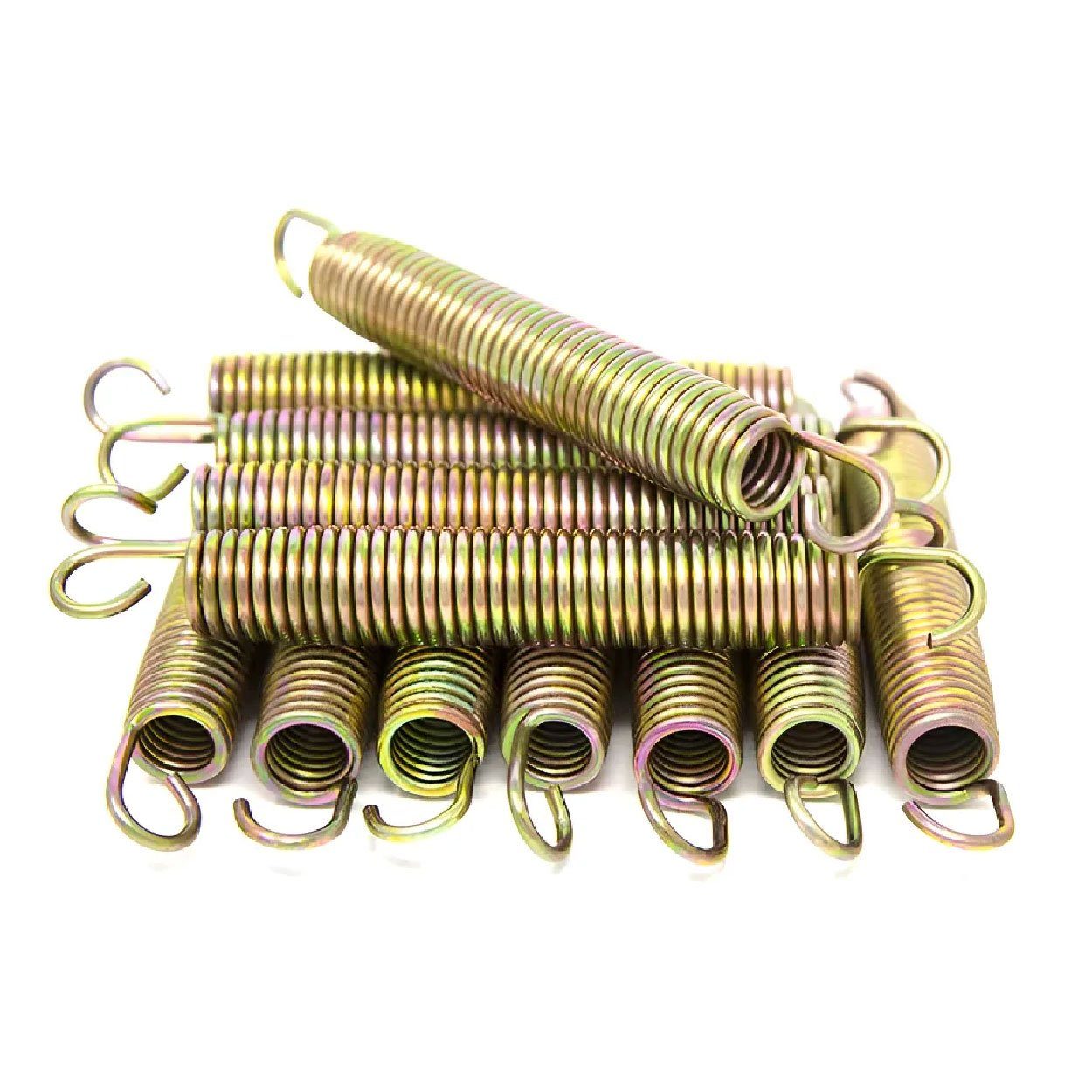 Kit com 40 molas galvanizadas de 16,4 cm para cama elástica