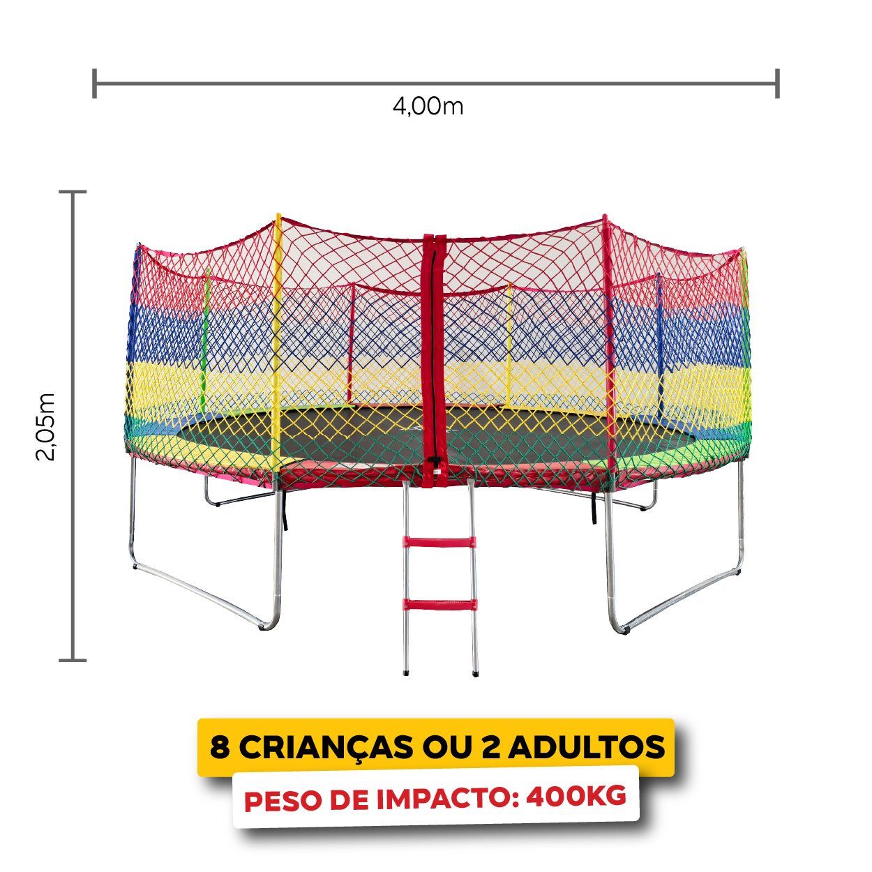 Lona de salto da Cama Elástica Brink Park de 4,27 metros